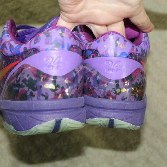 Size 9 - Nike Zoom Kobe 4 Prelude Purple Basketball Athletic Shoes NIB main image 5